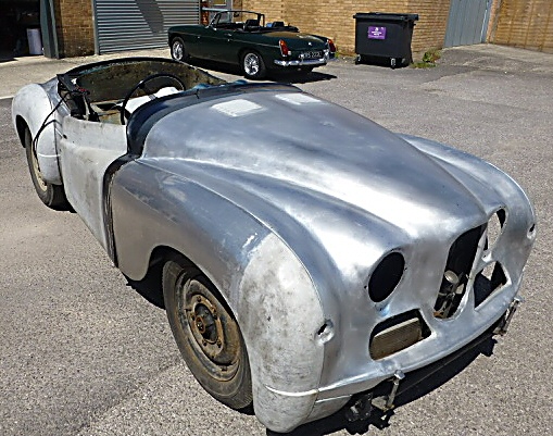 Jowett Jupiter Mk1a under restoration in 2020
